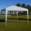 Impact Canopy USA Canopies 10'x10' EZ Pop Up Canopy Outdoor Dressed Leg Wedding Party Tent Folding Gazebo