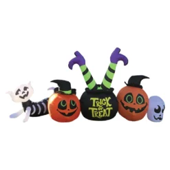 Impact Canopy USA HALLOWEEN - Yard Inflatable Trick Or Treat Witch's Cauldron Seasonal Inflatables