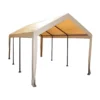 Impact Canopy USA Canopies 10x20 (8) Leg Portable Carport Outdoor Party Sun Shade Shelter - TAN - Heavy Duty 1 Impact Canopy USA Canopies 10x20 (8) Leg Portable Carport Outdoor Party Sun Shade Shelter - TAN - Heavy Duty