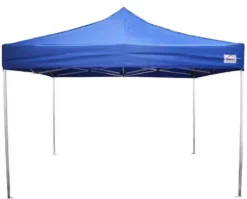 Impact Canopy USA 10x10 Recreational Grade Aluminum Pop Up Canopy Tent With Sidewalls - ULA