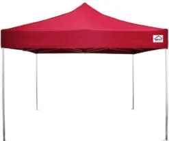 Impact Canopy USA 10x10 Recreational Grade Aluminum Pop Up Canopy Tent With Sidewalls - ULA