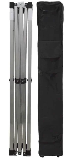 Impact Canopy USA 10x10 Recreational Grade Aluminum Pop Up Canopy Tent With Sidewalls - ULA