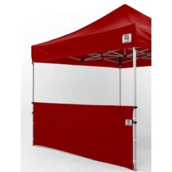 Impact Canopy USA 10x10 Market Tradeshow Booth Canopy Tent With Roller Bag - DS Frame