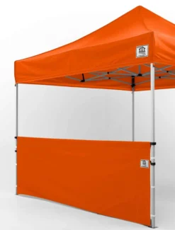 Impact Canopy USA 10' Rail Skirt Half Wall 500 Denier Polyester