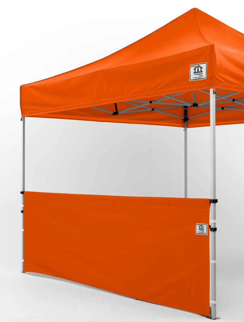 Impact Canopy USA 10' Rail Skirt Half Wall 500 Denier Polyester