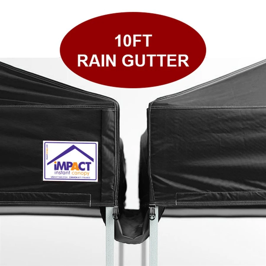 Impact Canopy USA 10' Pop Up Canopy Rain Gutter Canopy Accessories 6 Impact Canopy USA 10' Pop Up Canopy Rain Gutter Canopy Accessories