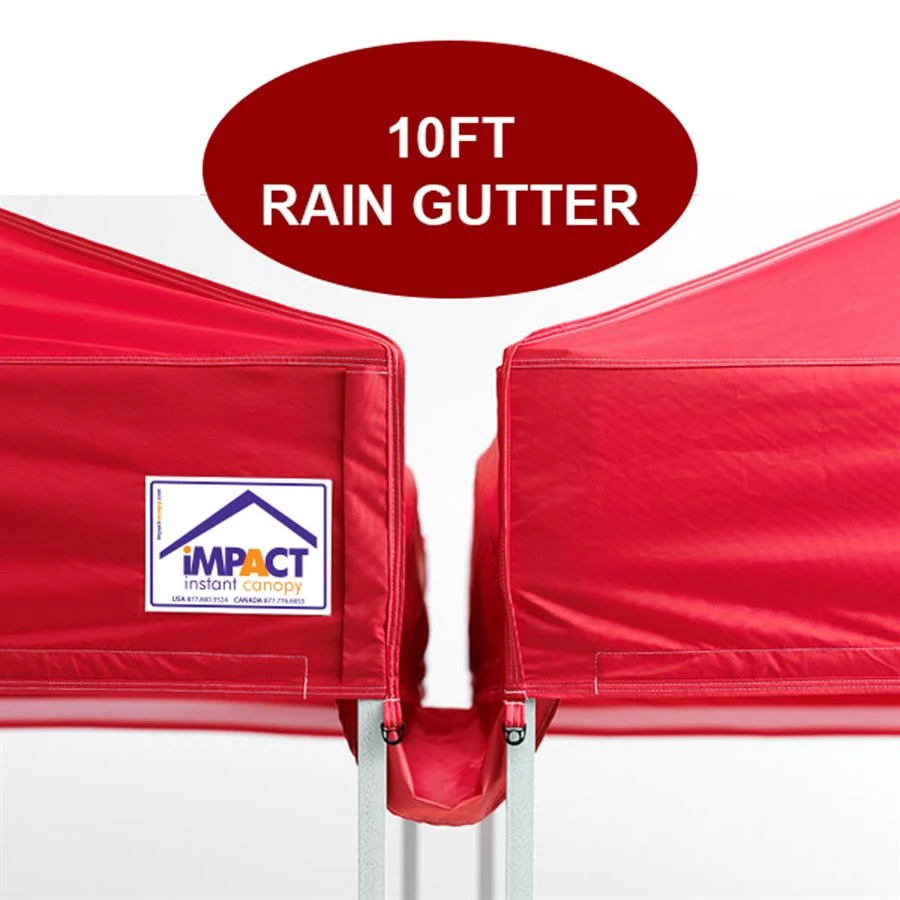 Impact Canopy USA 10' Pop Up Canopy Rain Gutter Canopy Accessories 8 Impact Canopy USA 10' Pop Up Canopy Rain Gutter Canopy Accessories