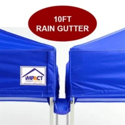 Impact Canopy USA 10' Pop Up Canopy Rain Gutter Canopy Accessories 14 Impact Canopy USA 10' Pop Up Canopy Rain Gutter Canopy Accessories