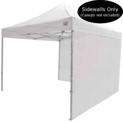 Impact Canopy USA 10' Pop Up Canopy Tent Side Walls - 190 Denier Recreational Grade Canopy Accessories