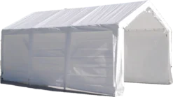 Impact Canopy USA Canopies 11'x20' Portable Garage Fully Enclosed All Season Carport Canopy